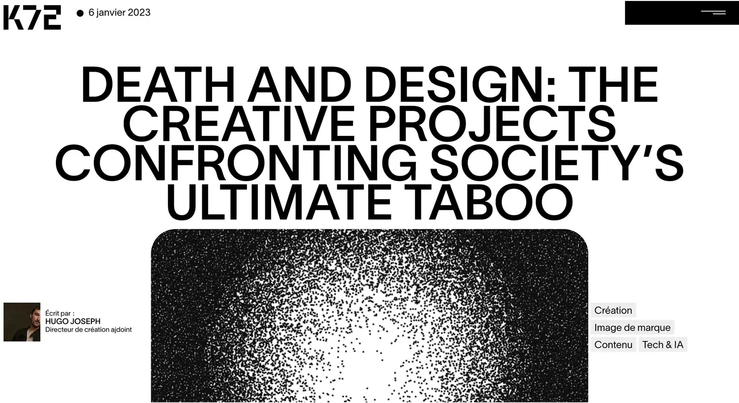 K72's Blog, screen 1